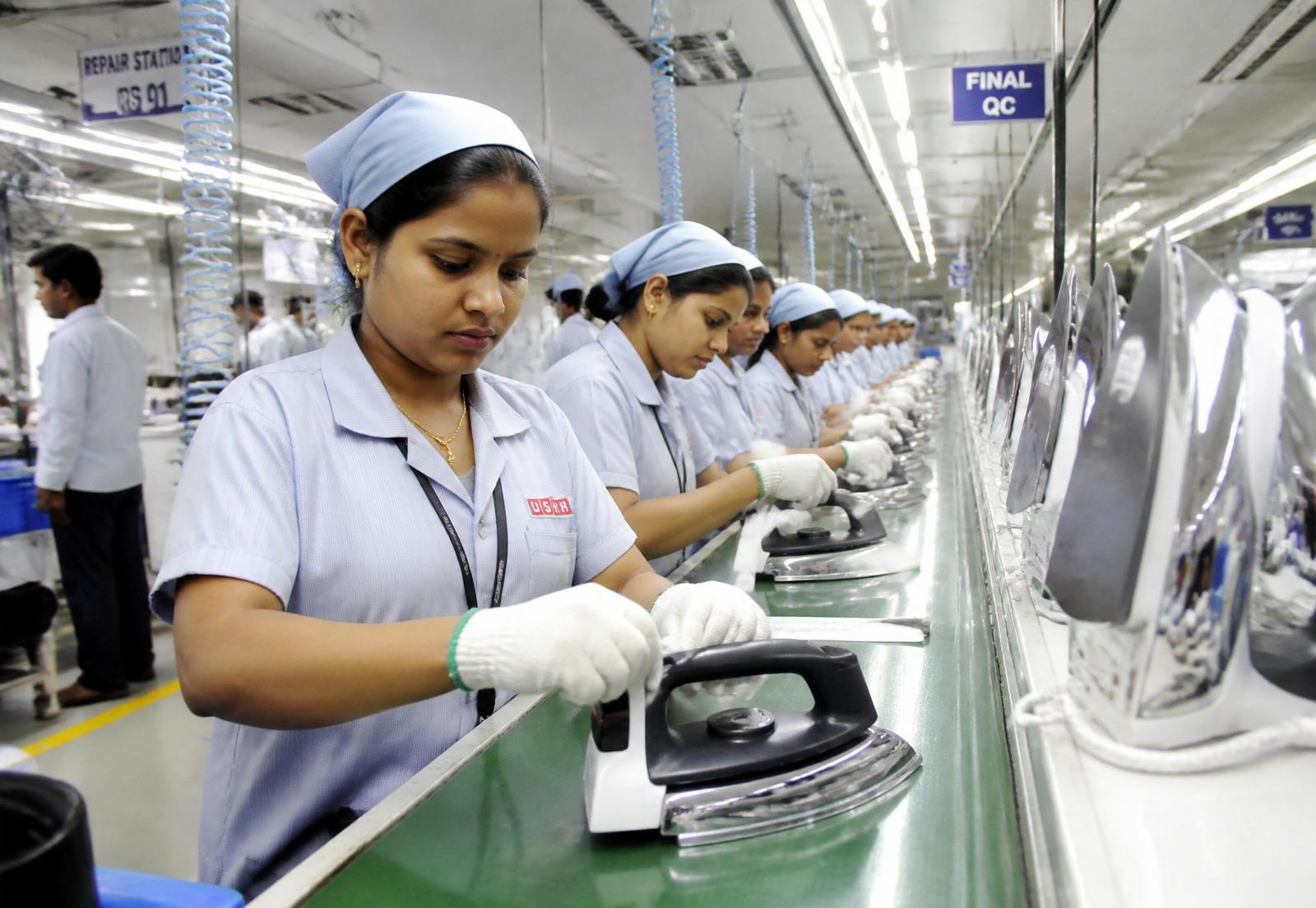 Modern home appliance manufacturing facility